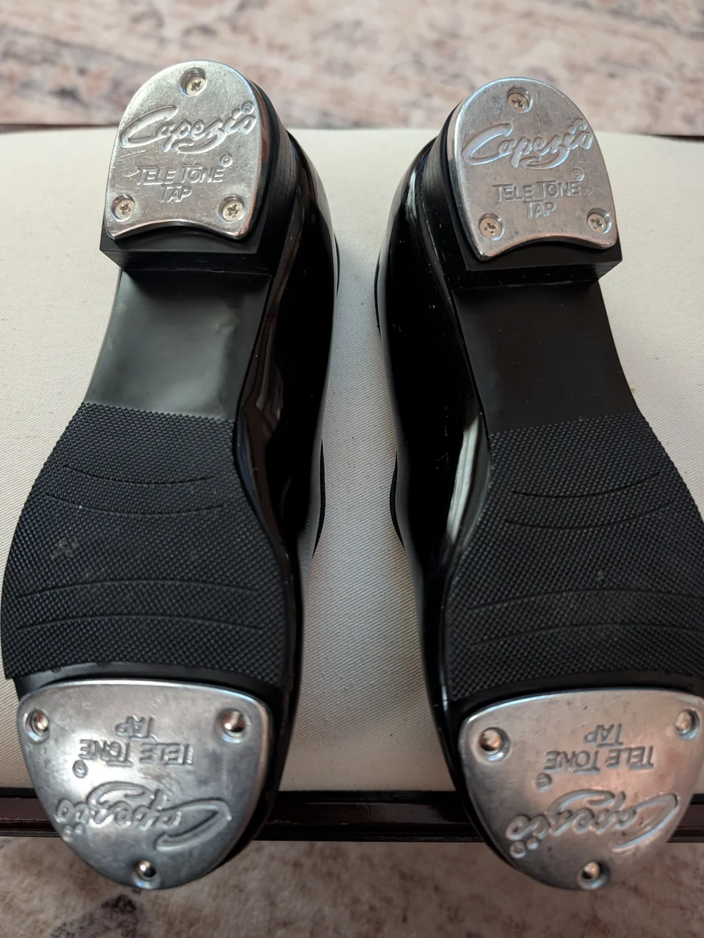 Capezio black tele